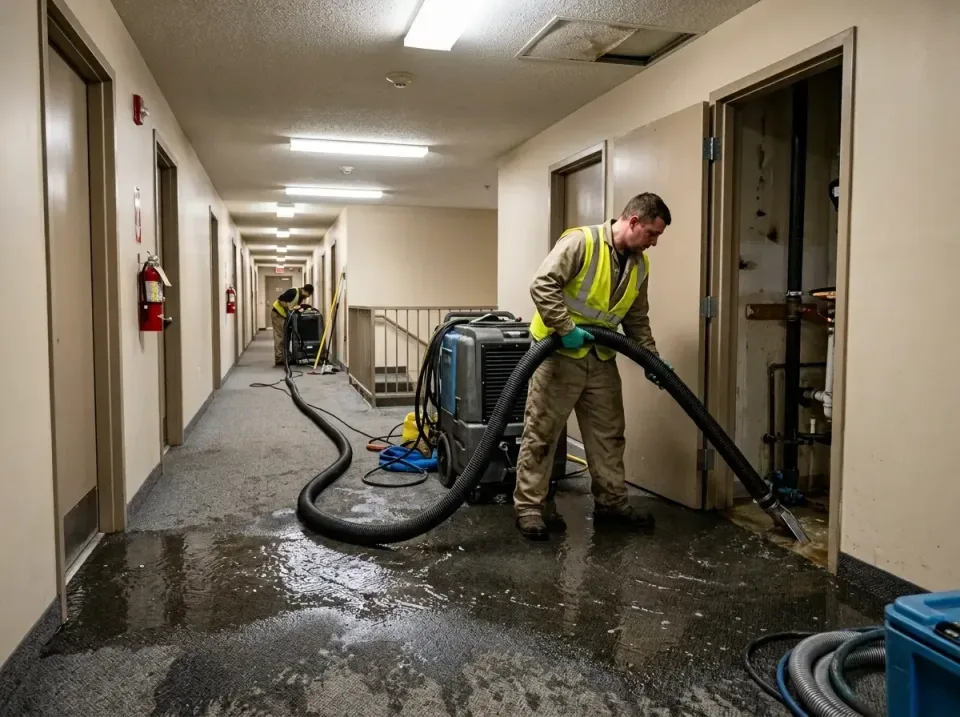 multi-unit-apartment-hallway-f-005 — frequently asked questions, Emergency Burst Pipe Water Extraction & Removal in Glenn Da…